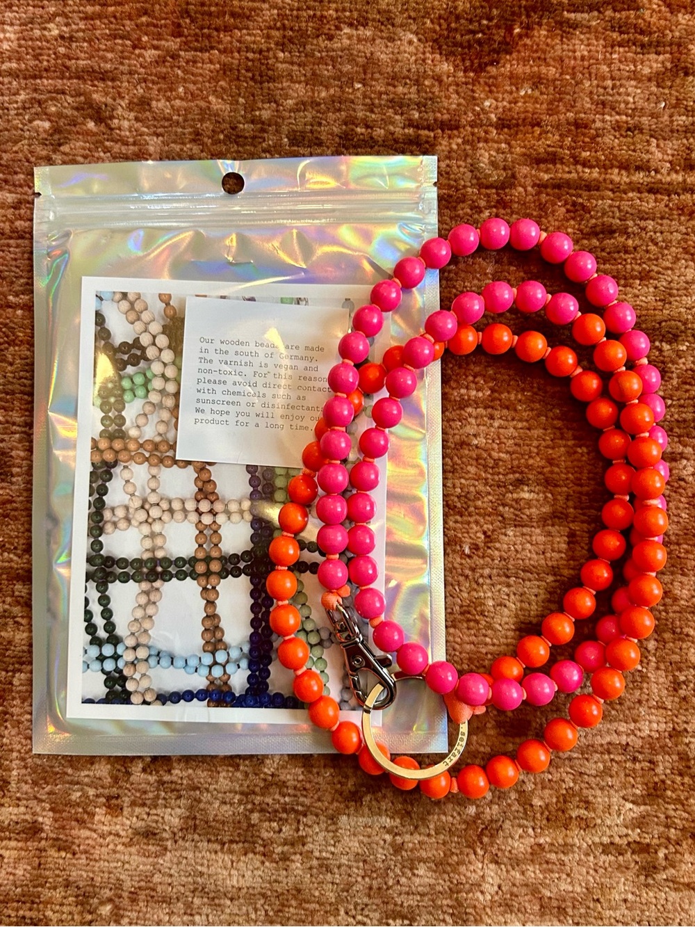 ina.seifart PERLEN (10MM) Handykette phone necklace.
